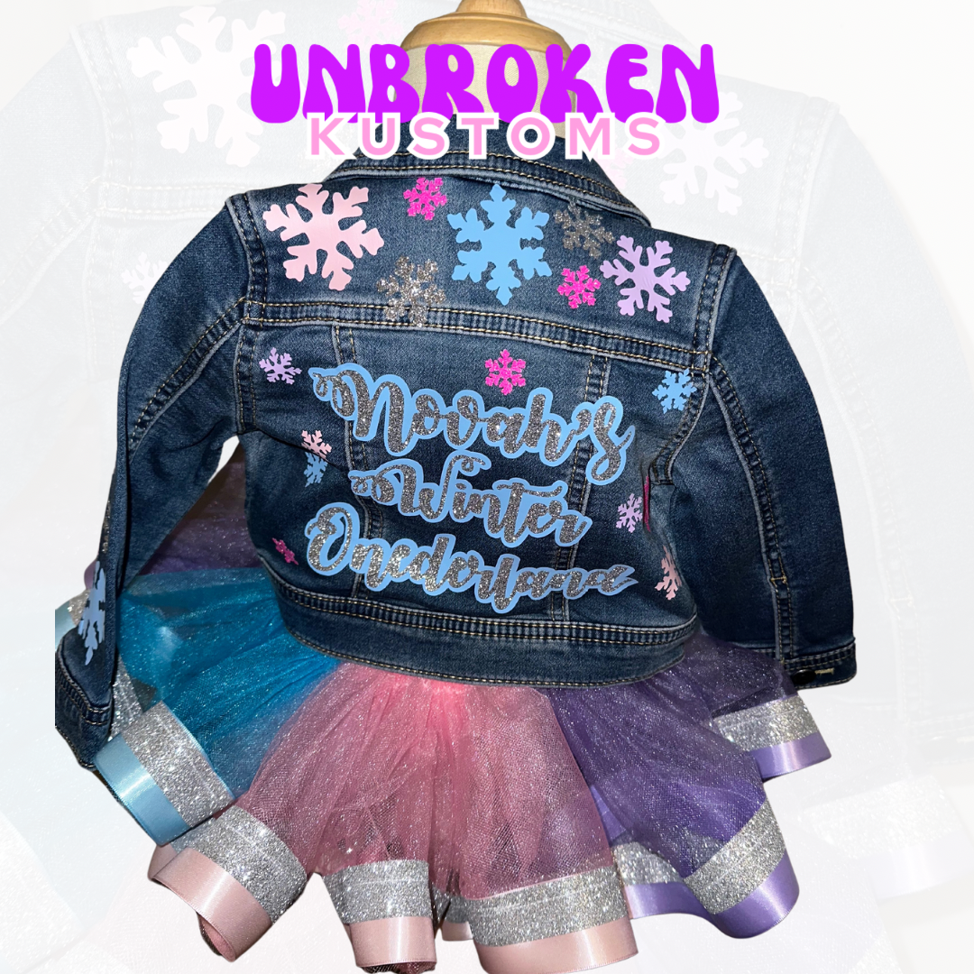 Winter Wonderland Tutu Birthday Set
