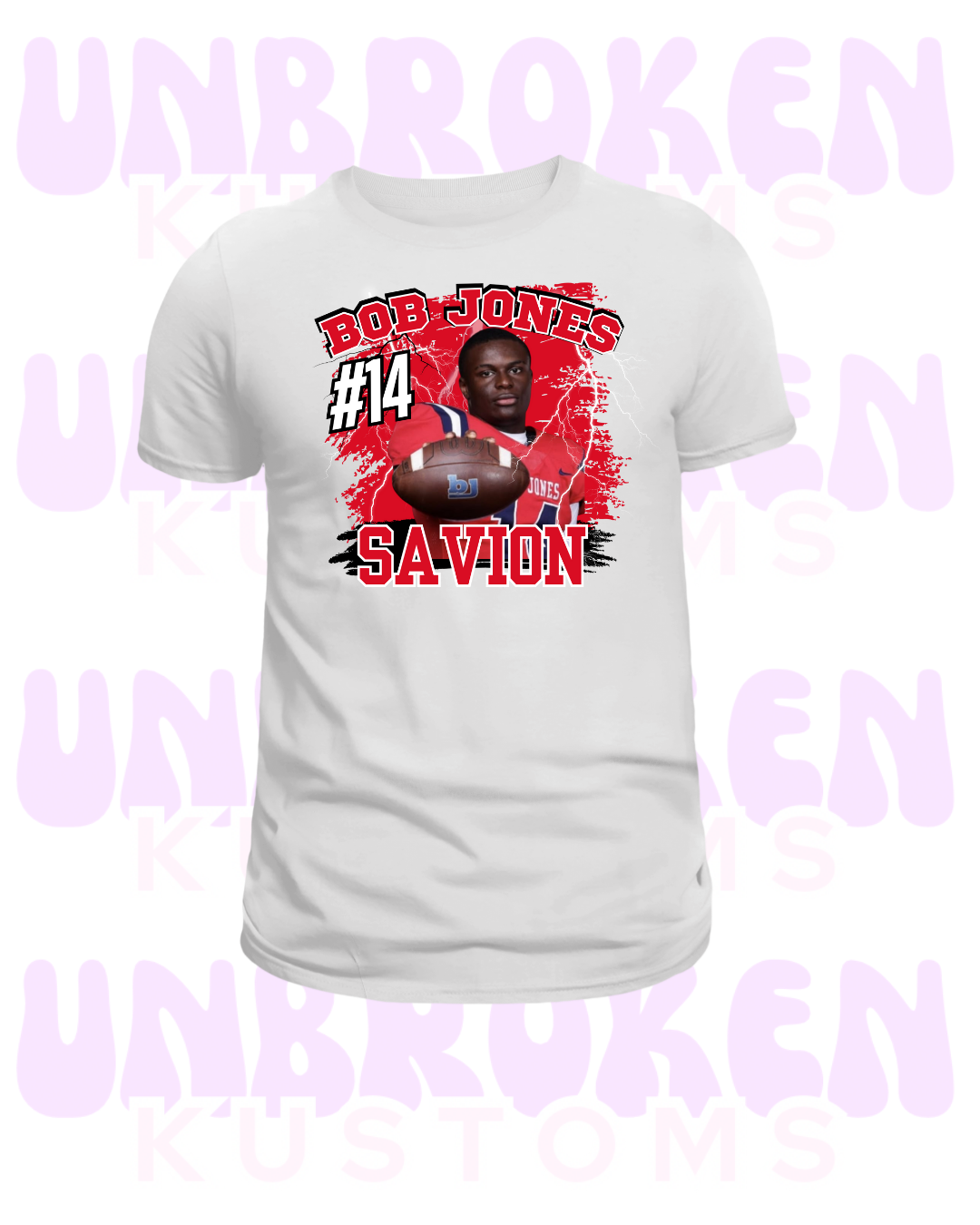 Custom Player Football Shirt - Custom Football Shirt - Personalized Player Shirt