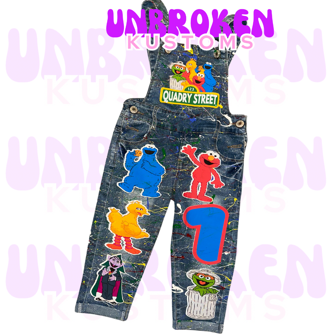Sesame Street Birthday Set - Sesame Street Birthday Outfit - Sesame Street Birthday