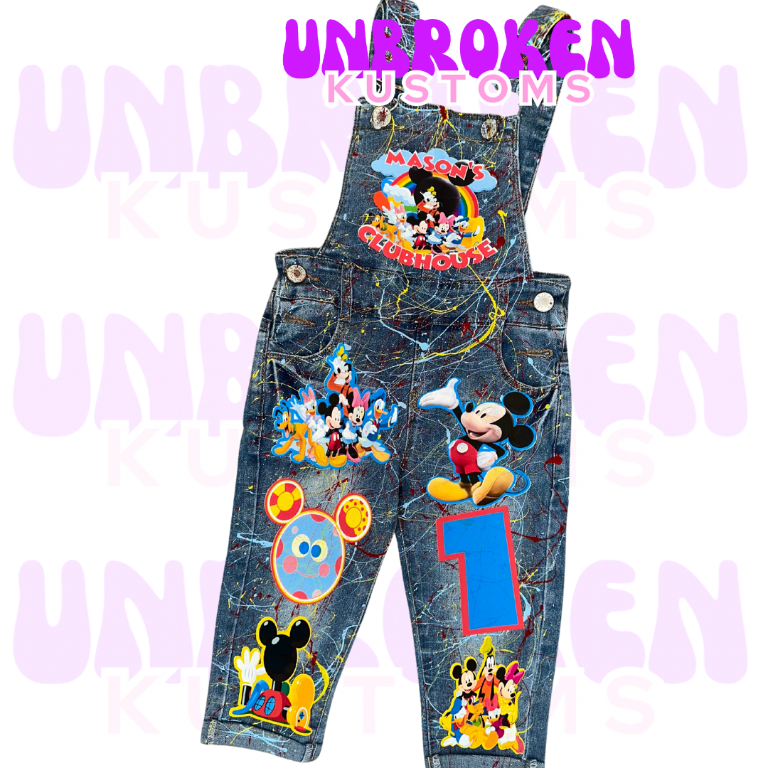 Mickey Mouse Clubhouse Birthday Set - Mickey Mouse Birthday Outfit - Mickey Mouse Birthday