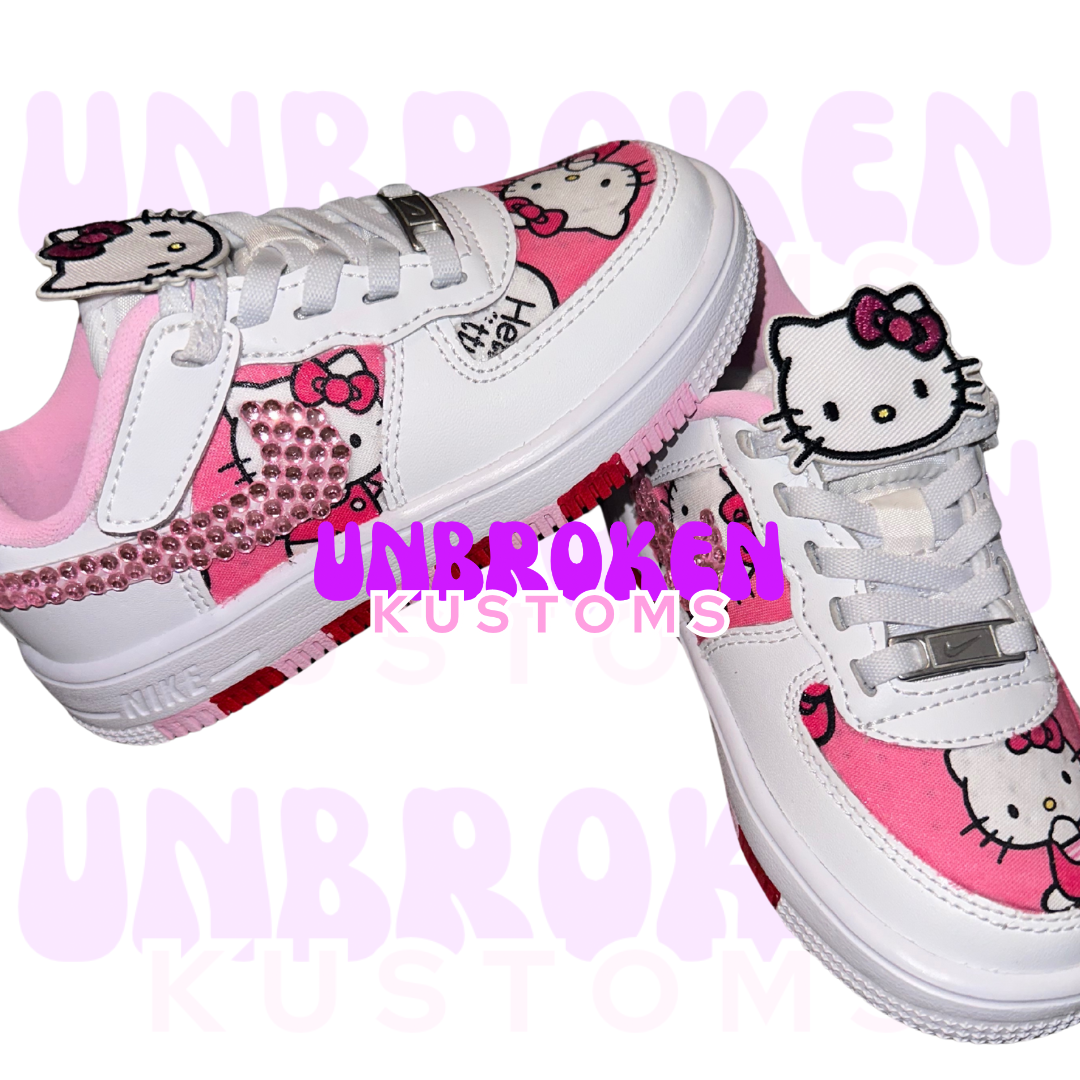Custom Hello Kitty Air Forces