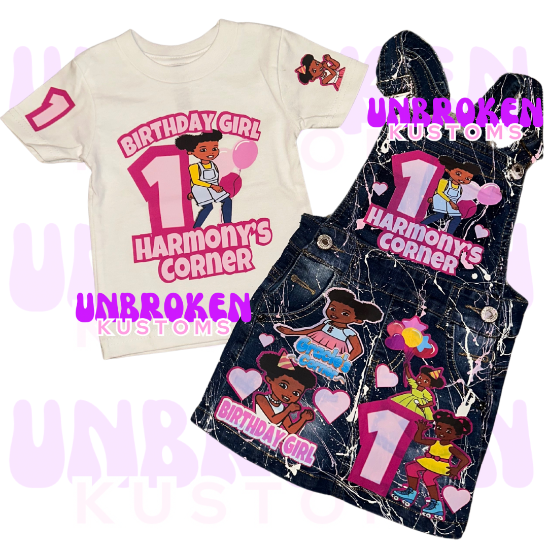 Gracies Corner Birthday Set - Gracies Corner Birthday Outfit - Gracies Corner Birthday