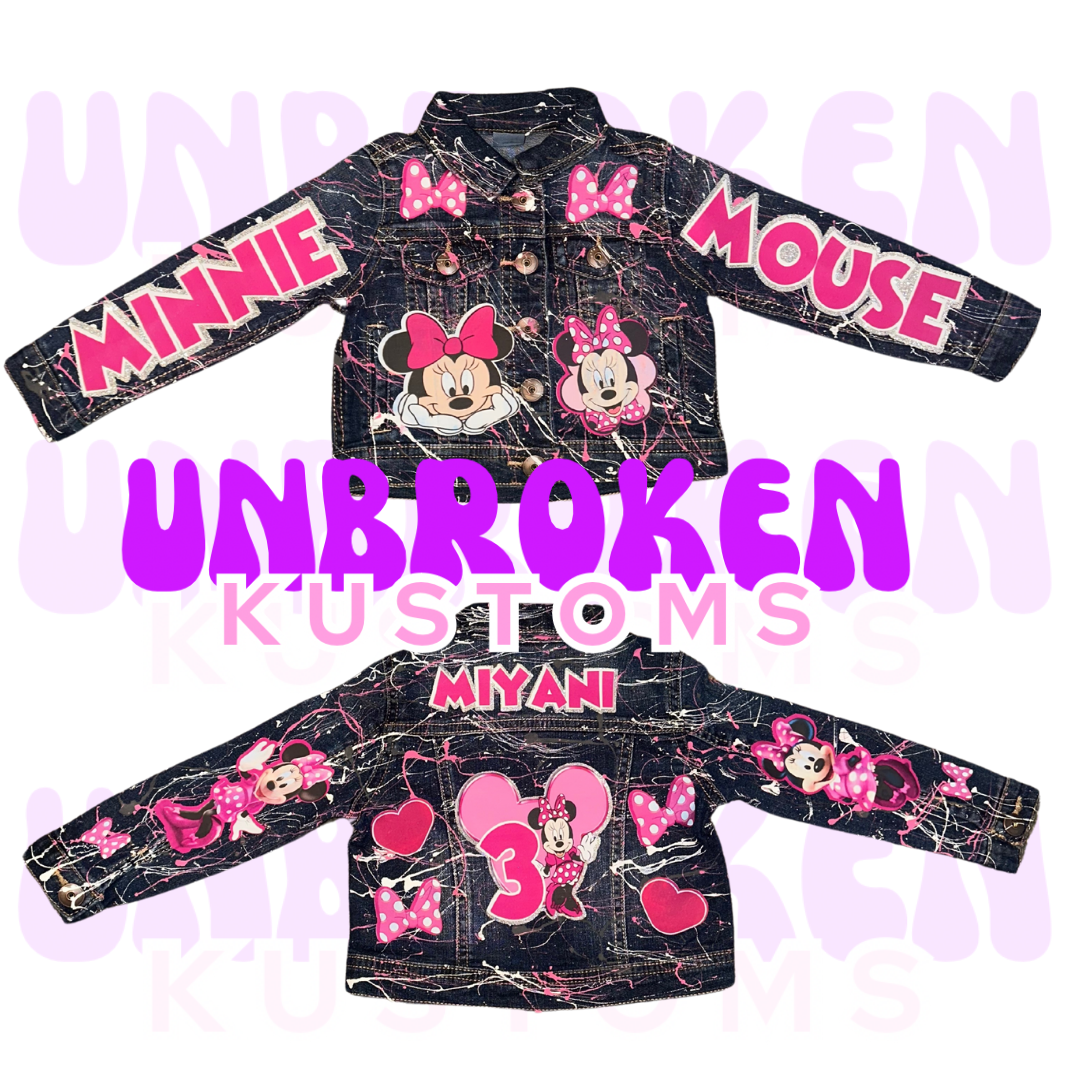 Minnie Mouse Birthday Set - Minnie Mouse Birthday Outfit - Minnie Mouse Birthday