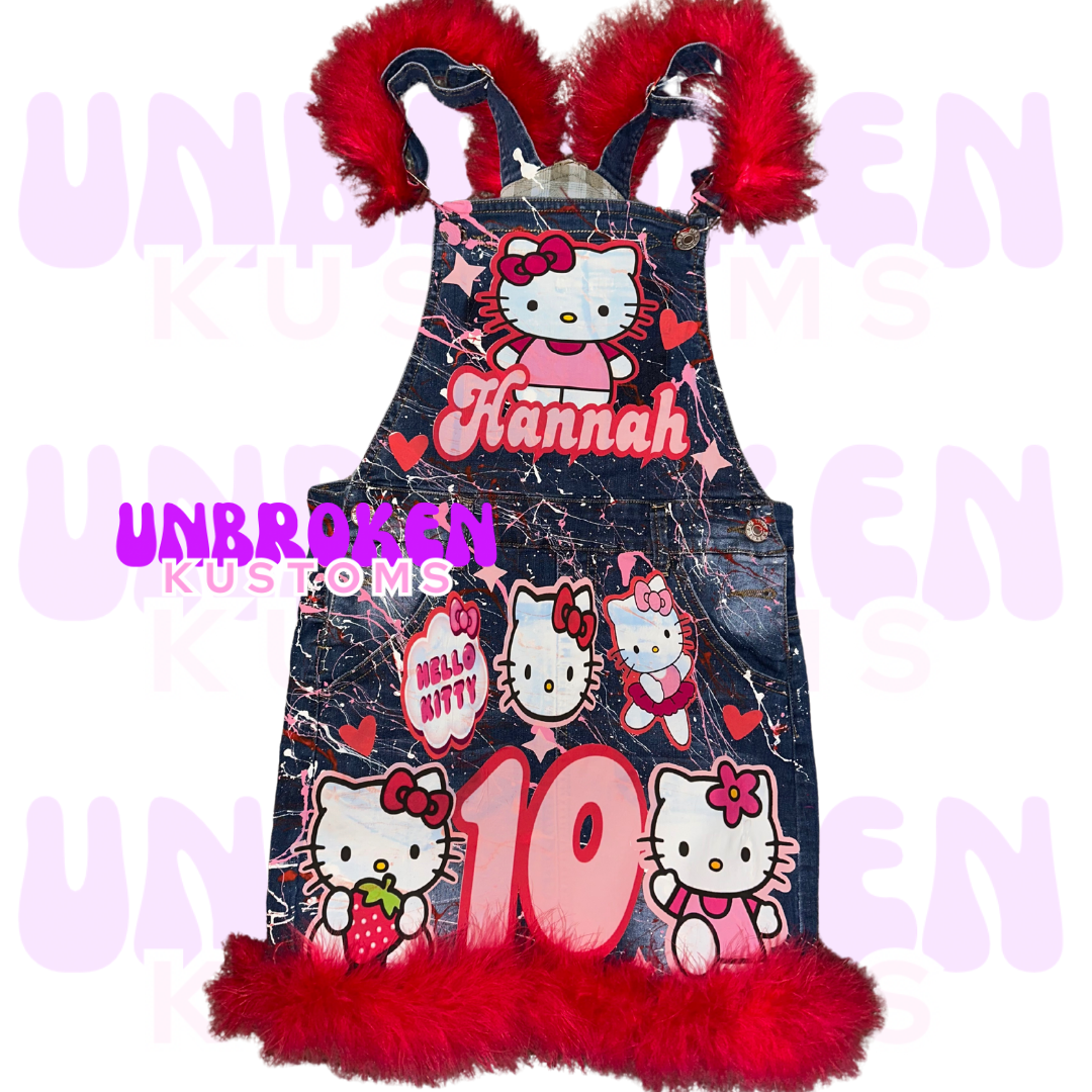 Hello Kitty Birthday Set - Hello Kitty Birthday Outfit - Hello Kitty Birthday