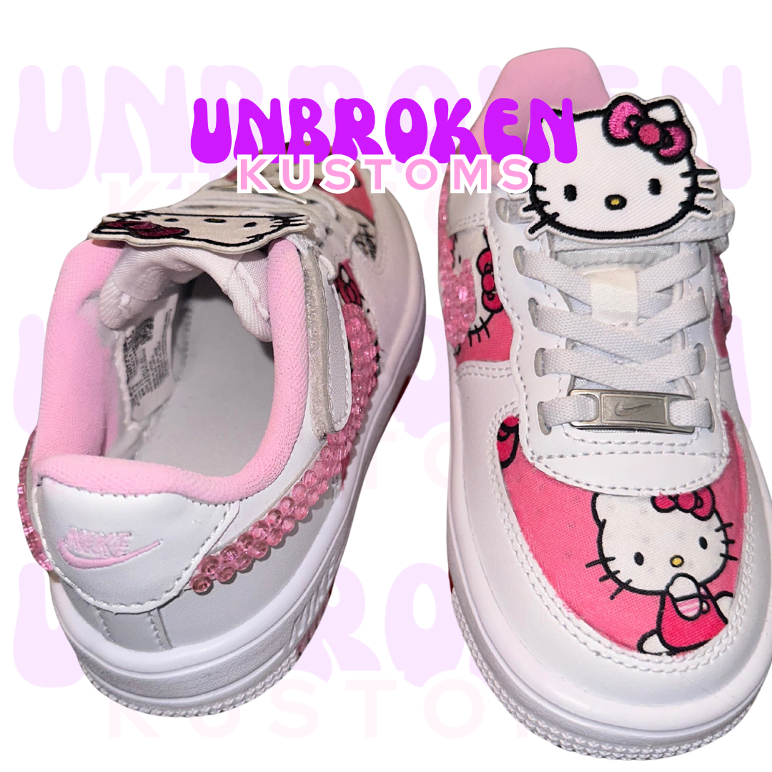 Custom Hello Kitty Air Forces