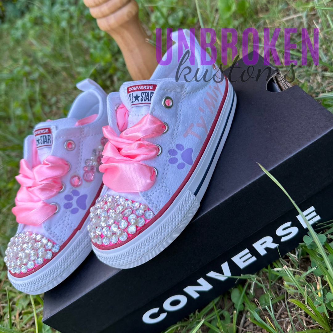 Custom Low Top Converse