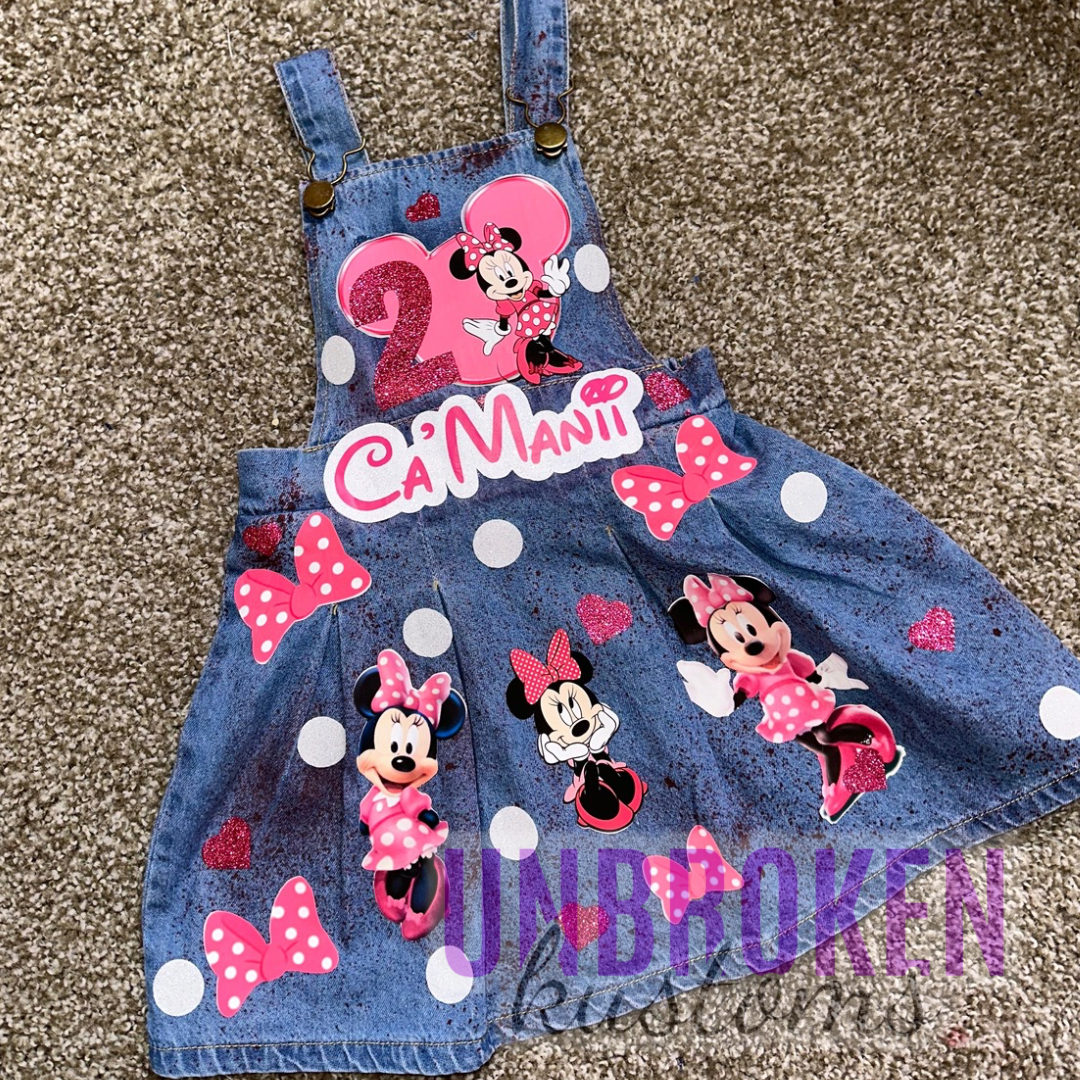 Minnie Mouse Inspired Birthday Outfit