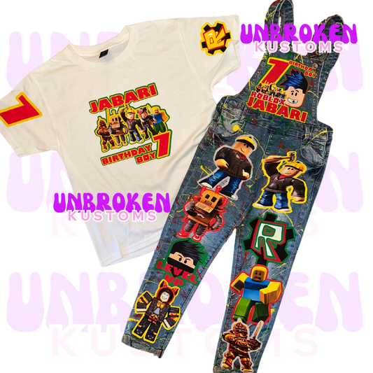 Roblox Birthday Set - Roblox Birthday Outfit - Roblox Birthday