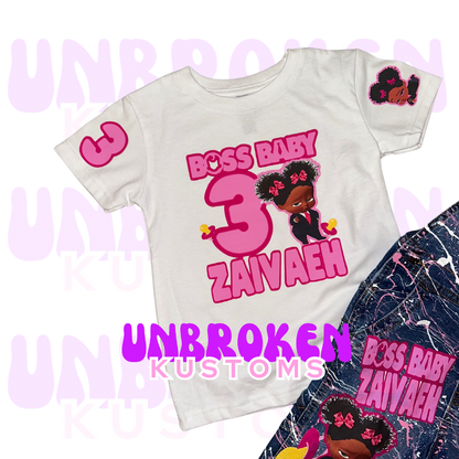 Boss Baby Birthday Set - Boss Baby Birthday Outfit - Boss Baby Birthday