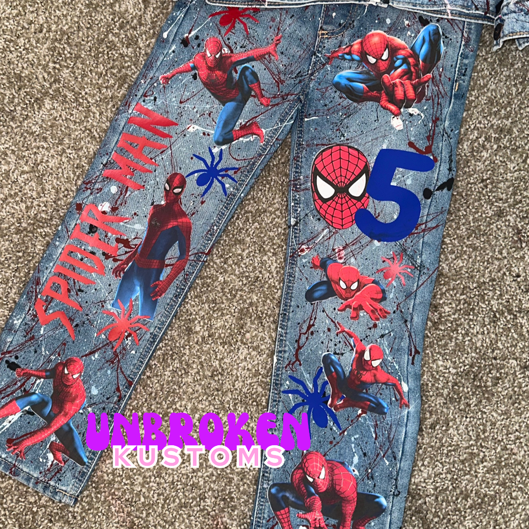 Spider-Man Theme Birthday Outfit