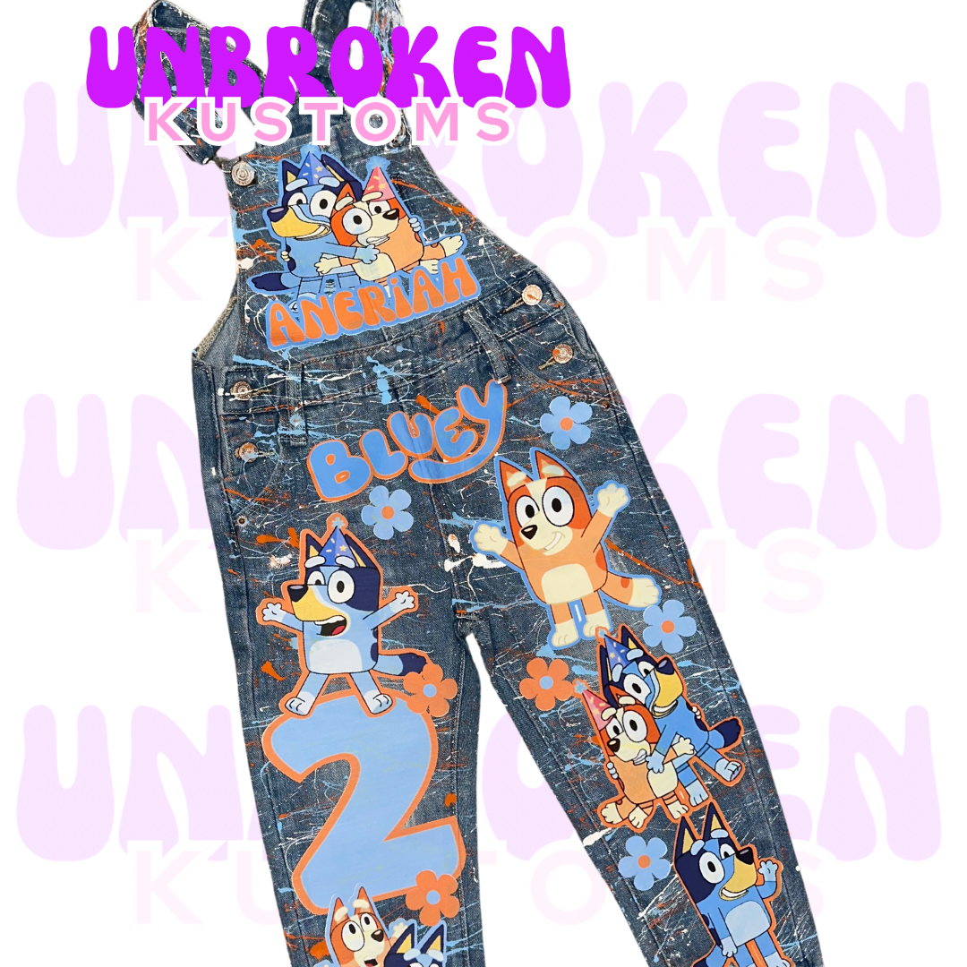 Bluey Birthday Set - Bluey Birthday Outfit - Bluey Birthday