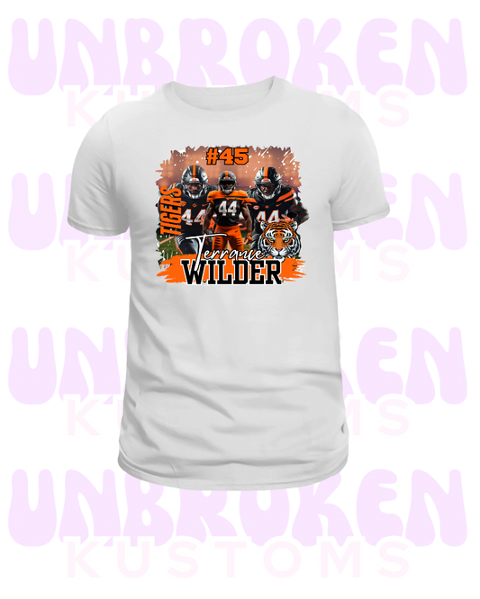 Custom Player Football Shirt - Custom Football Shirt - Personalized Player Shirt