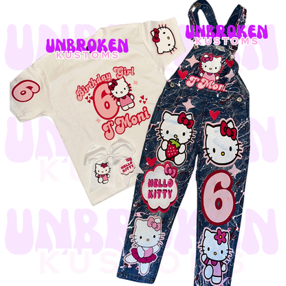 Hello Kitty Birthday Set - Hello Kitty Birthday Outfit - Hello Kitty Birthday