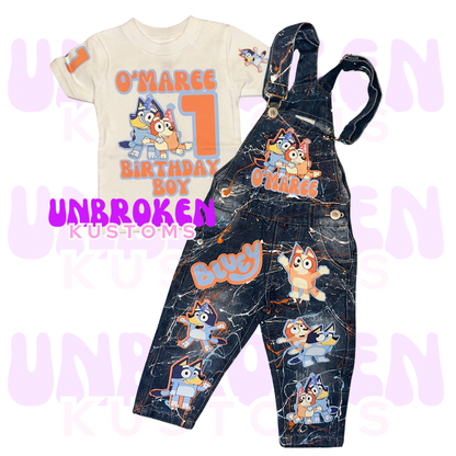 Bluey Birthday Set - Bluey Birthday Outfit - Bluey Birthday