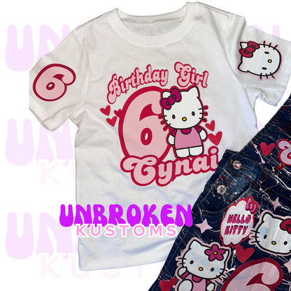 Hello Kitty Birthday Set - Hello Kitty Birthday Outfit - Hello Kitty Birthday