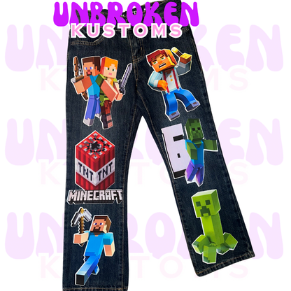 Minecraft Birthday Set - Minecraft Birthday Outfit - Minecraft Birthday