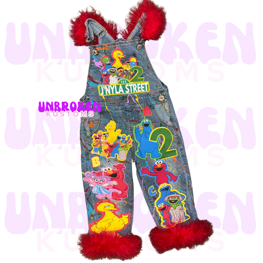 Sesame Street Birthday Set - Sesame Street Birthday Outfit - Sesame Street Birthday