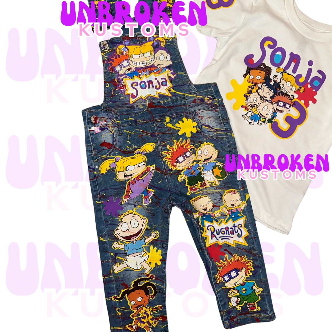 Rugrats Birthday Set - Rugrats Birthday Outfit - Rugrats Birthday
