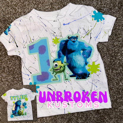 Monsters Inc Inspired Birthday Outfit