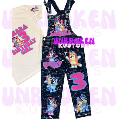 Bluey Birthday Set - Bluey Birthday Outfit - Bluey Birthday
