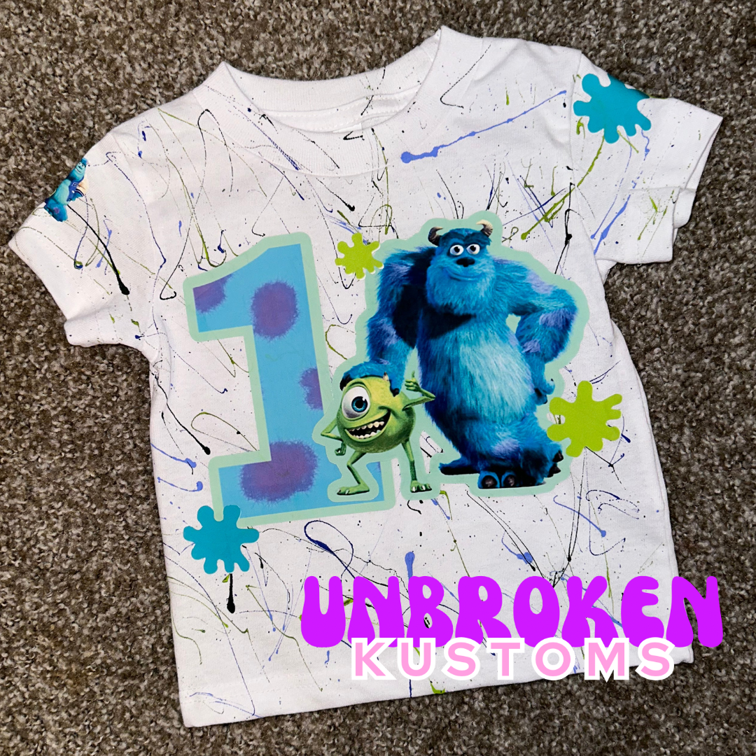 Monsters Inc Inspired Birthday Outfit