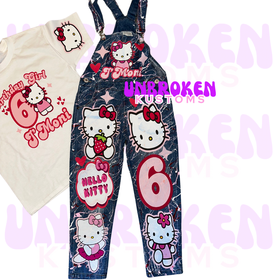 Hello Kitty Birthday Set - Hello Kitty Birthday Outfit - Hello Kitty Birthday