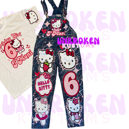 Hello Kitty Birthday Set - Hello Kitty Birthday Outfit - Hello Kitty Birthday