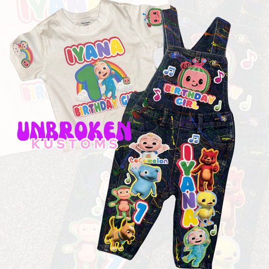 Cocomelon Inspired Birthday Outfit