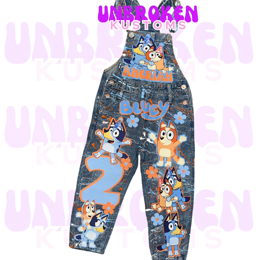 Bluey Birthday Set - Bluey Birthday Outfit - Bluey Birthday
