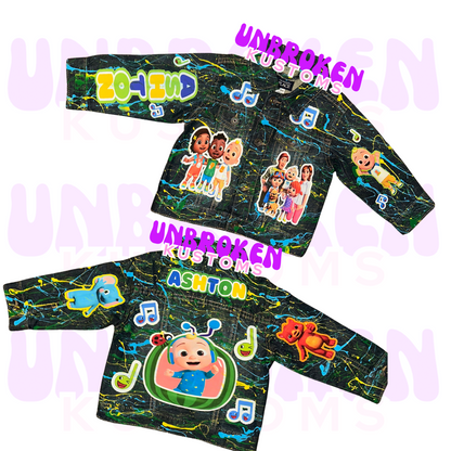 Cocomelon Birthday Set - Cocomelon Birthday Outfit - Cocomelon Birthday