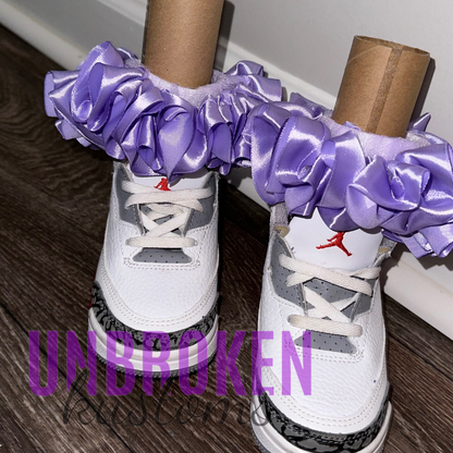 Lavender Kids Tutu Ruffle Socks