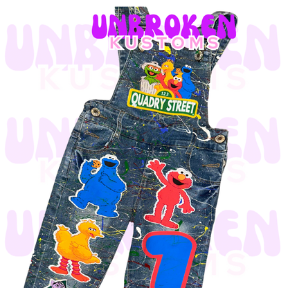 Sesame Street Birthday Set - Sesame Street Birthday Outfit - Sesame Street Birthday