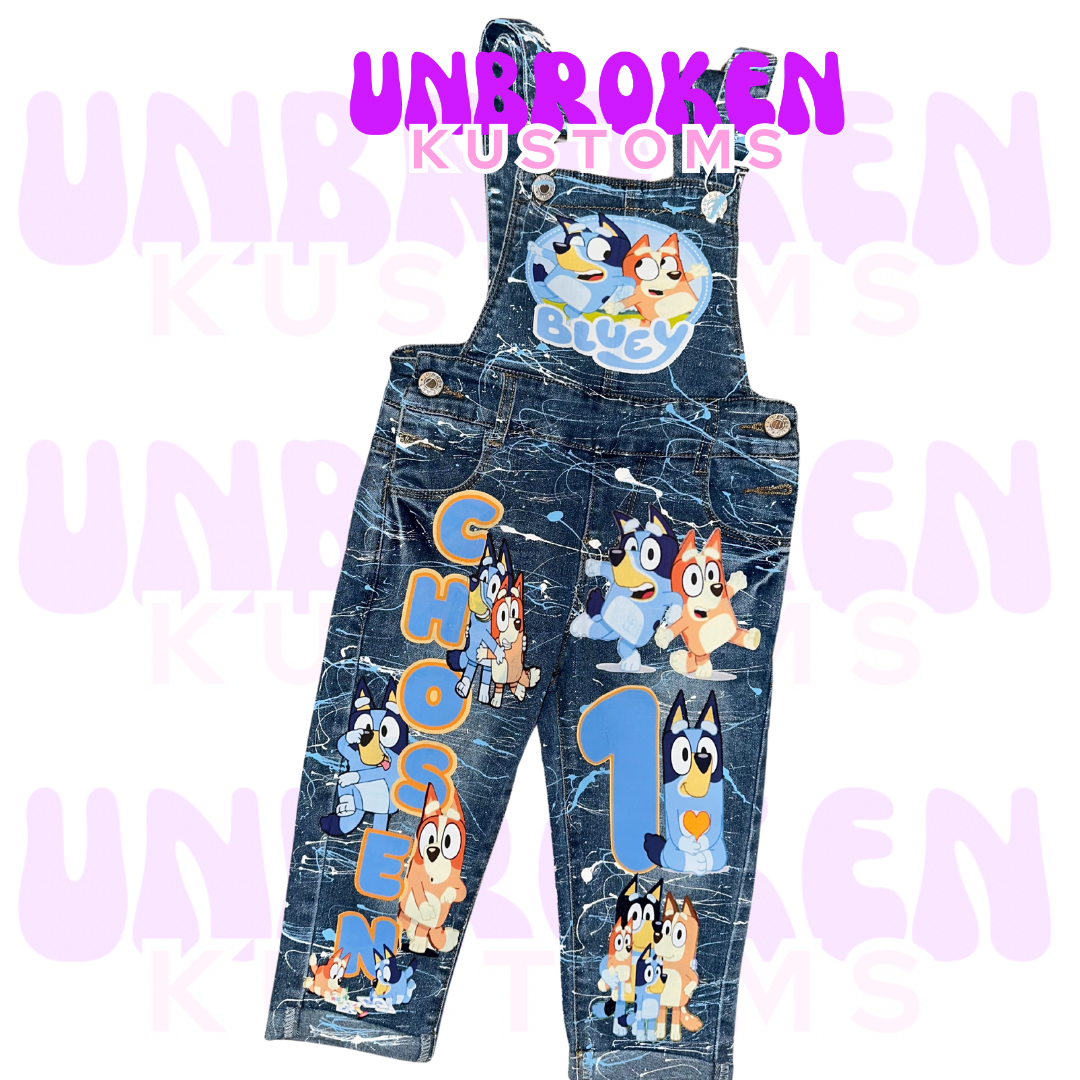 Bluey Birthday Set - Bluey Birthday Outfit - Bluey Birthday