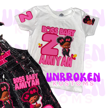 Boss Baby Birthday Set - Boss Baby Birthday Outfit - Boss Baby Birthday