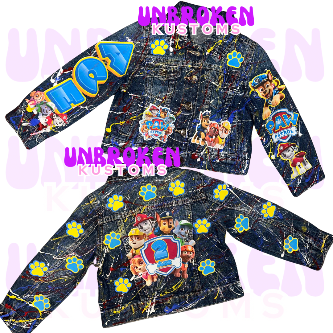 Paw Patrol Birthday Set - Paw Patrol Birthday Outfit - Paw Patrol Birthday