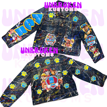 Paw Patrol Birthday Set - Paw Patrol Birthday Outfit - Paw Patrol Birthday