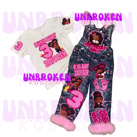 Boss Baby Birthday Set - Boss Baby Birthday Outfit - Boss Baby Birthday