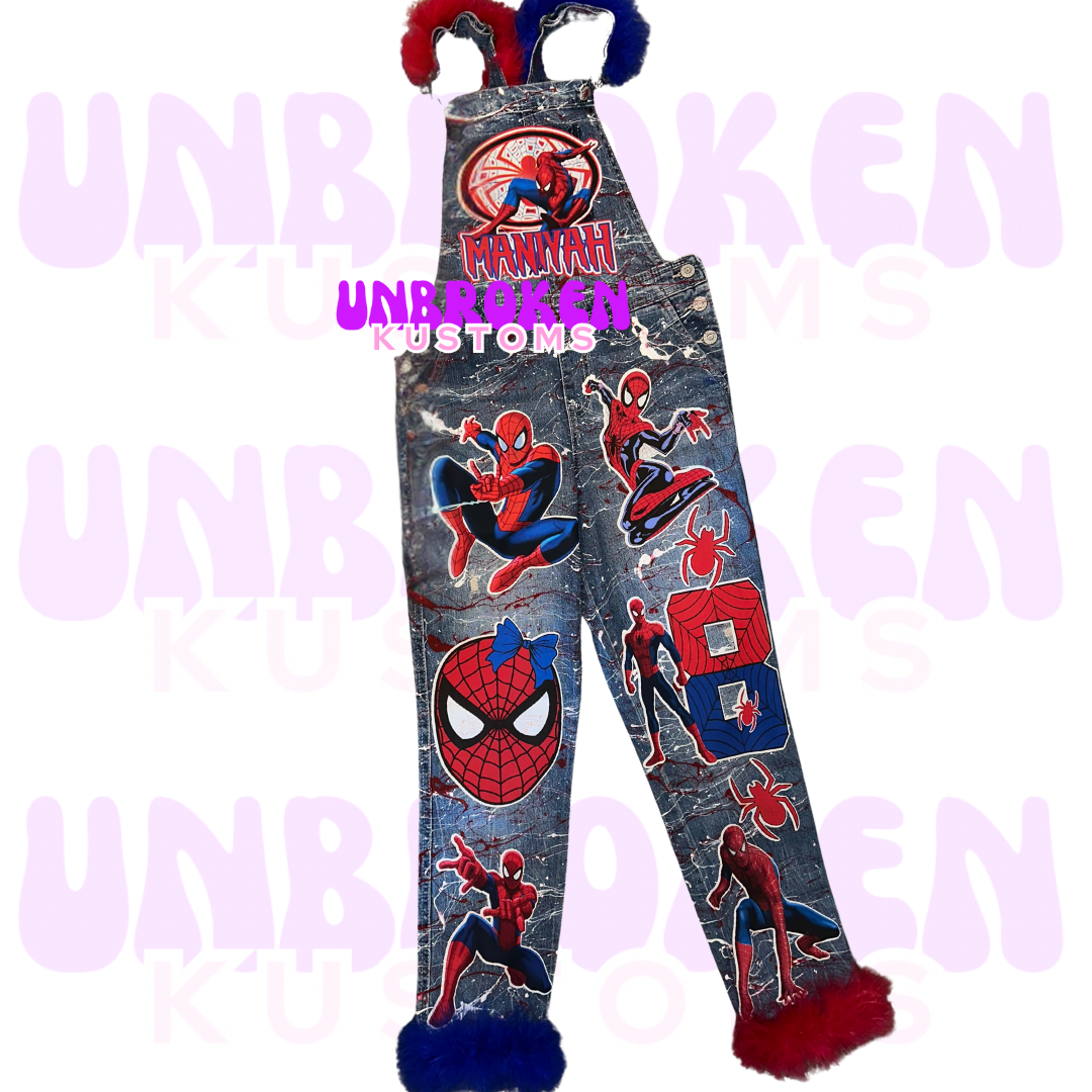 SpiderMan Birthday Set - Spider Girl Birthday Outfit - Spider Woman Birthday