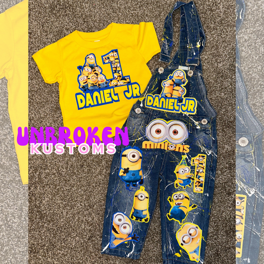 Minions Inspired Birthday Outfit