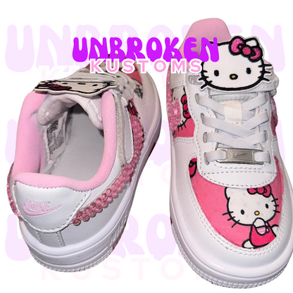 Custom Hello Kitty Air Forces