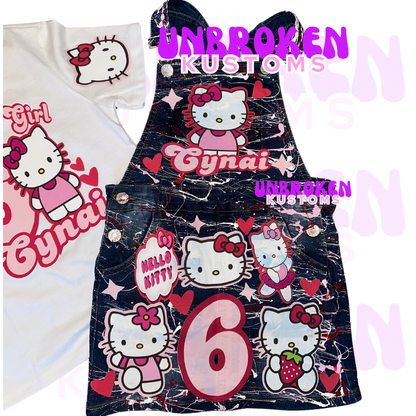 Hello Kitty Birthday Set - Hello Kitty Birthday Outfit - Hello Kitty Birthday