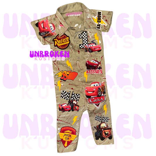 Cars Birthday Set - Cars Birthday Outfit - Cars Birthday