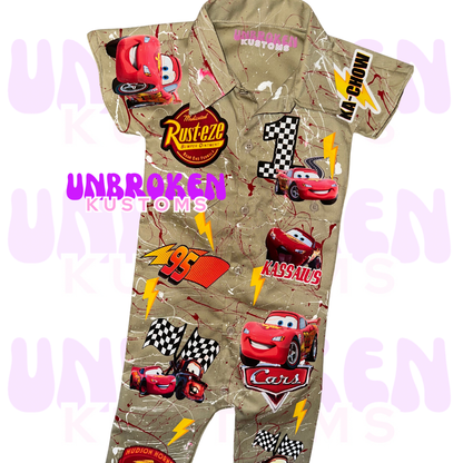 Cars Birthday Set - Cars Birthday Outfit - Cars Birthday