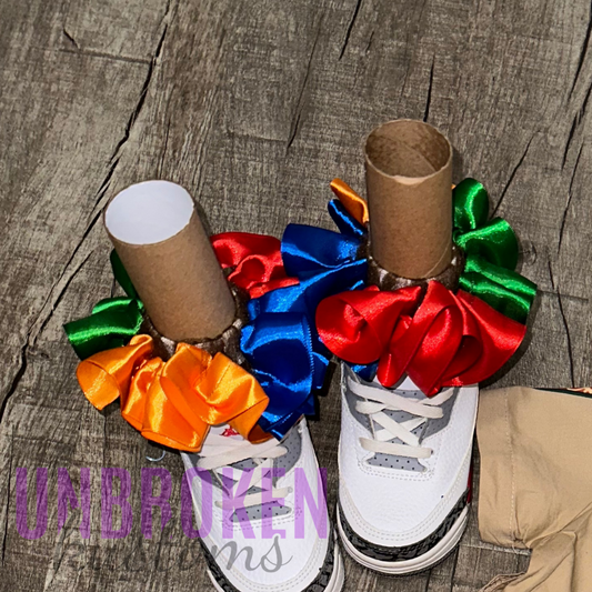 Safari Theme Kids Tutu Ruffle Socks