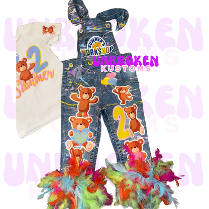 Bears Birthday Set - Bears Birthday Outfit - Care Bears Birthday
